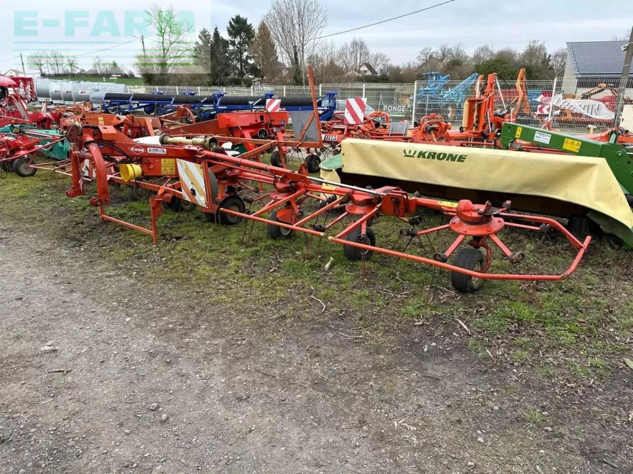 Kuhn faneuse gf8501mh kuhn - Henificadora: foto 2 Kuhn faneuse gf8501mh kuhn - Henificadora: foto 2