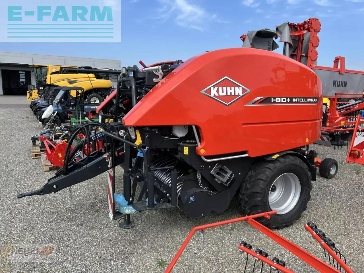 Kuhn i-bio+ intelliwrap press-wickel-kombi - Empacadora de pacas cuadradas: foto 1 Kuhn i-bio+ intelliwrap press-wickel-kombi - Empacadora de pacas cuadradas: foto 1