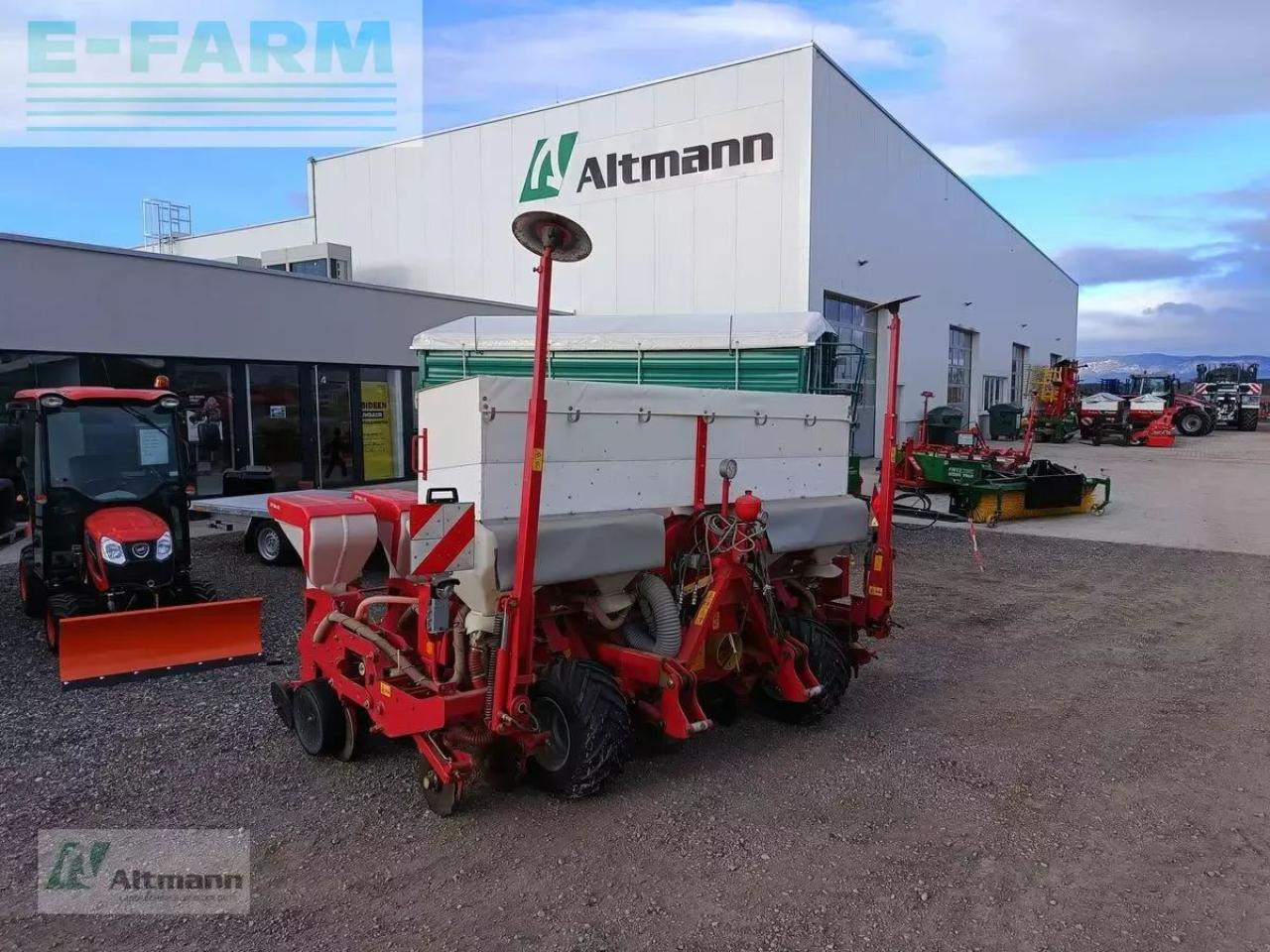 Kverneland optima hd 6reihig 4m tele mit reihendüngerstreue - Sembradora de precisión: foto 1 Kverneland optima hd 6reihig 4m tele mit reihendüngerstreue - Sembradora de precisión: foto 1