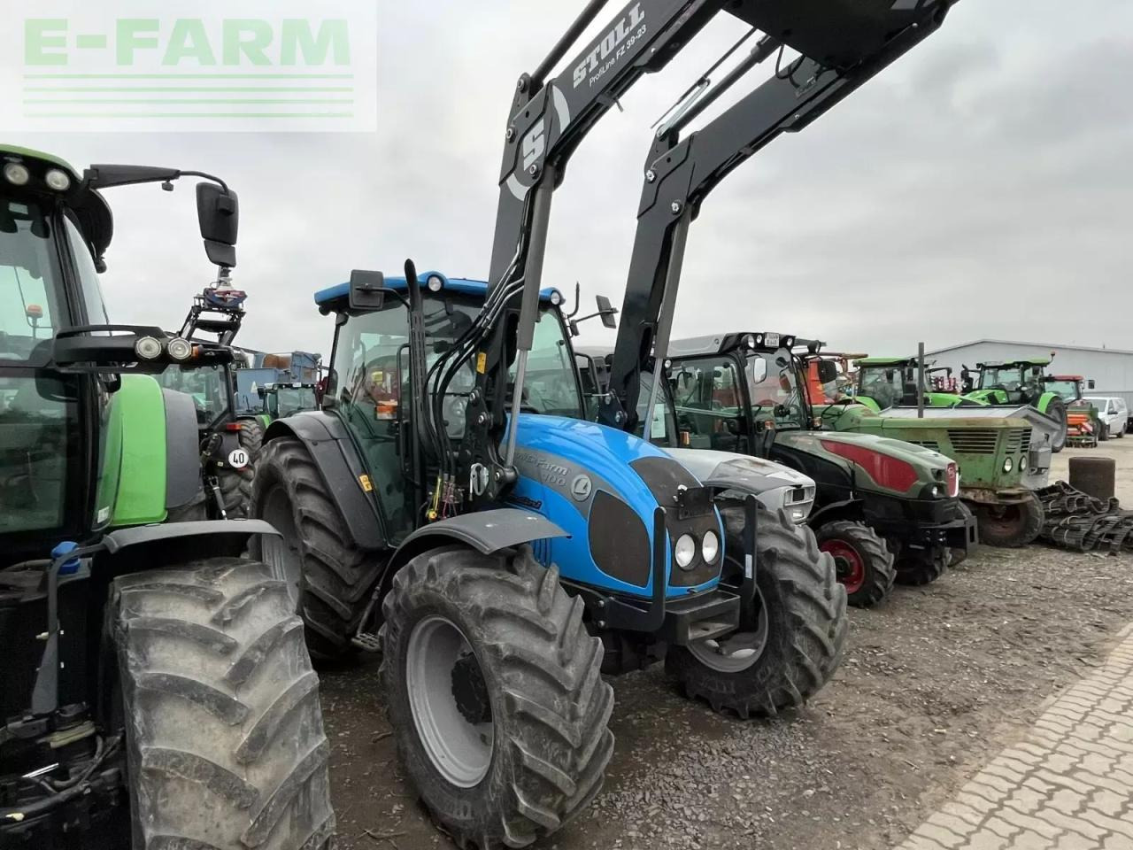 Landini powerfarm 100 - Tractor: foto 2 Landini powerfarm 100 - Tractor: foto 2