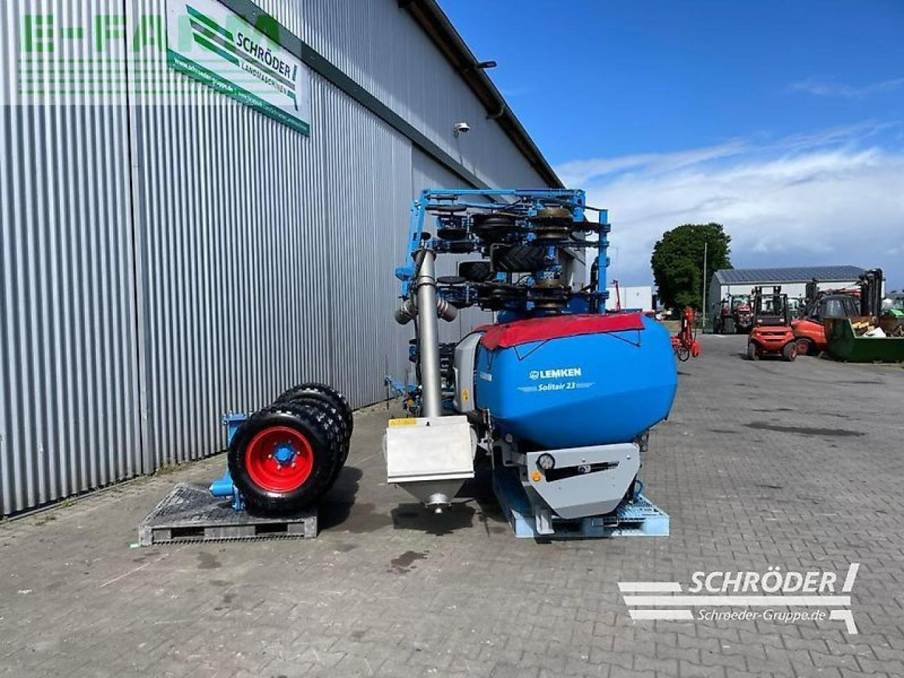 Lemken azurit 9/8.75 k d + solitair 23/1900 - Sembradora de precisión: foto 3 Lemken azurit 9/8.75 k d + solitair 23/1900 - Sembradora de precisión: foto 3