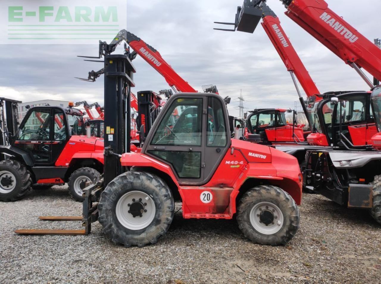 Manitou m 40.4 - im ist-zustand - Carretilla elevadora: foto 1 Manitou m 40.4 - im ist-zustand - Carretilla elevadora: foto 1