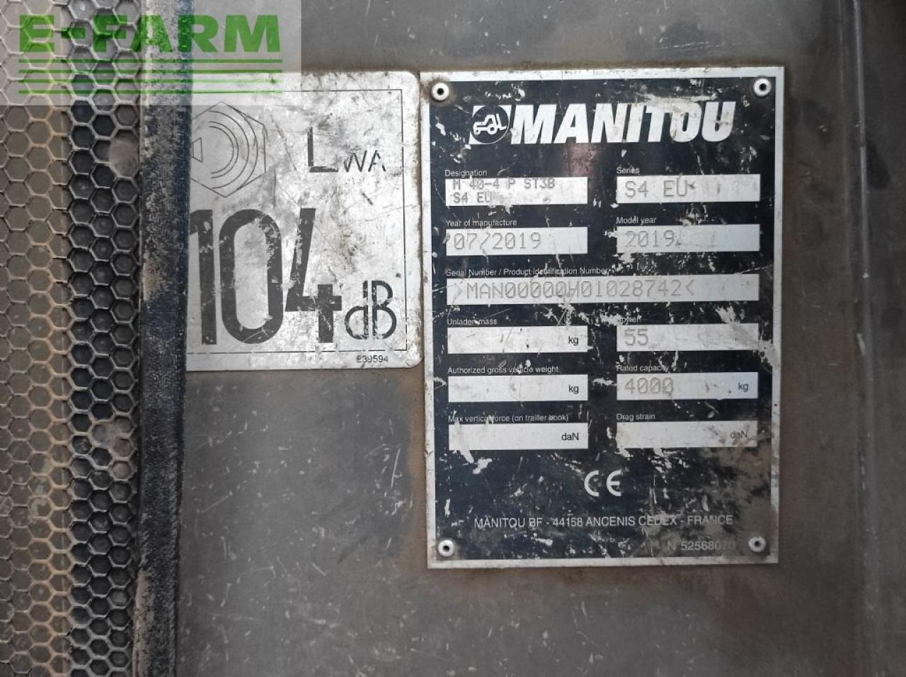 Manitou m 40.4 - im ist-zustand - Carretilla elevadora: foto 5 Manitou m 40.4 - im ist-zustand - Carretilla elevadora: foto 5