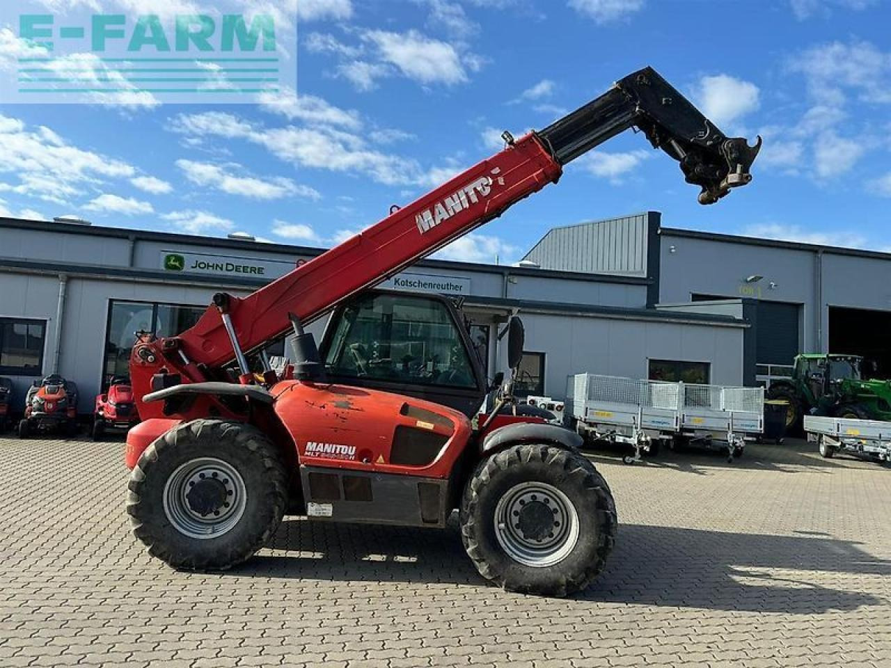 Manitou mlt845-120h 4-e3 - Manipulador telescópico: foto 1 Manitou mlt845-120h 4-e3 - Manipulador telescópico: foto 1