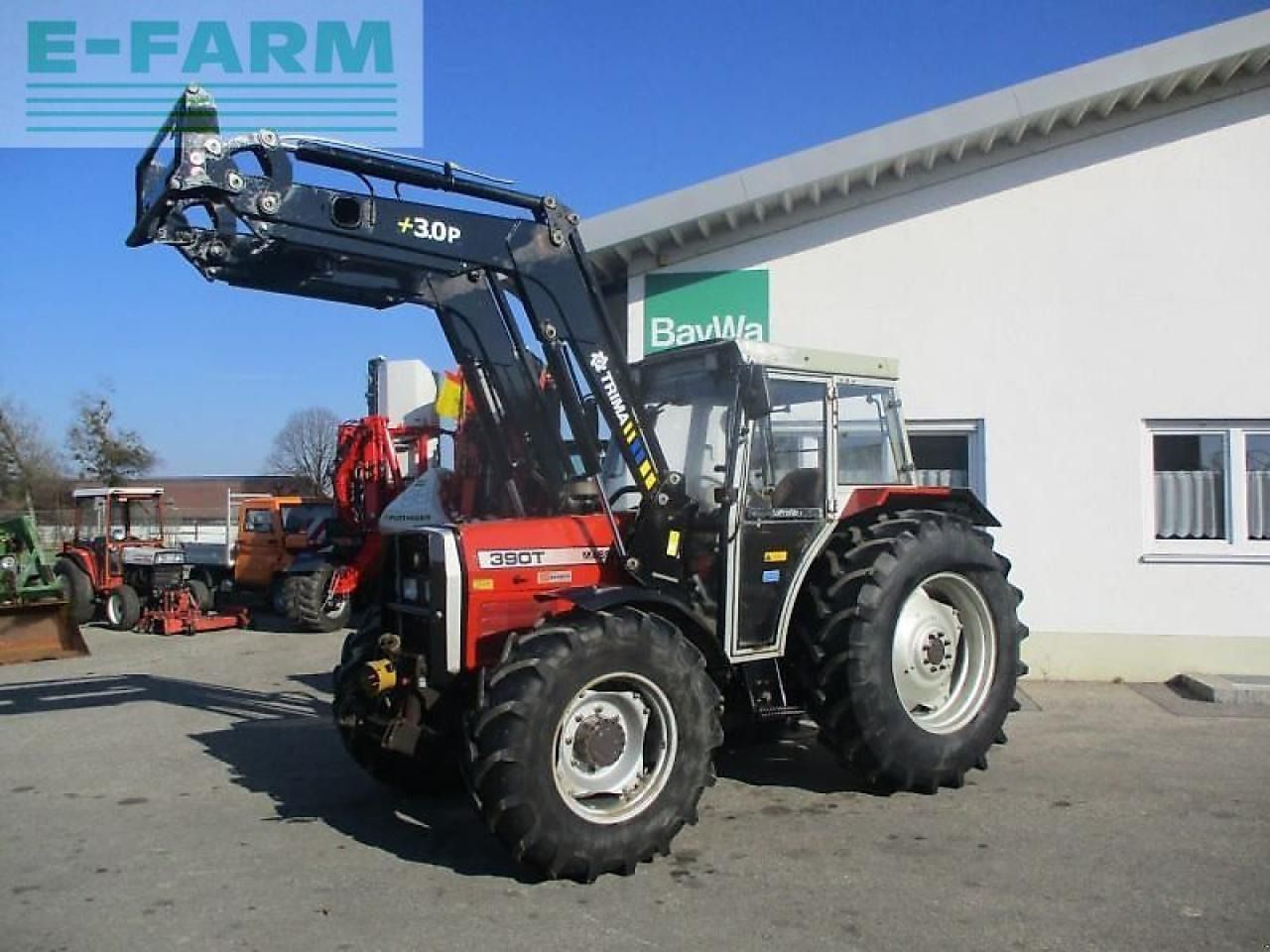 Massey Ferguson 390 ta # 879 - Tractor: foto 1 Massey Ferguson 390 ta # 879 - Tractor: foto 1