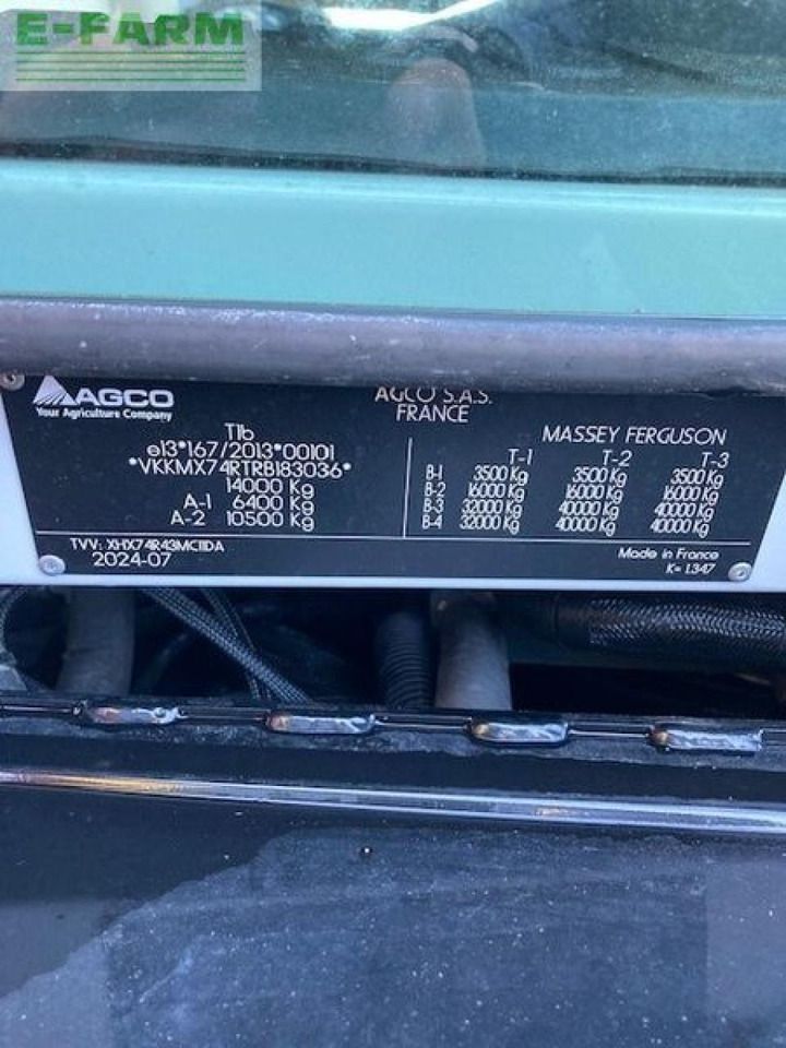 Massey Ferguson mf 7s.210 - Tractor: foto 2 Massey Ferguson mf 7s.210 - Tractor: foto 2