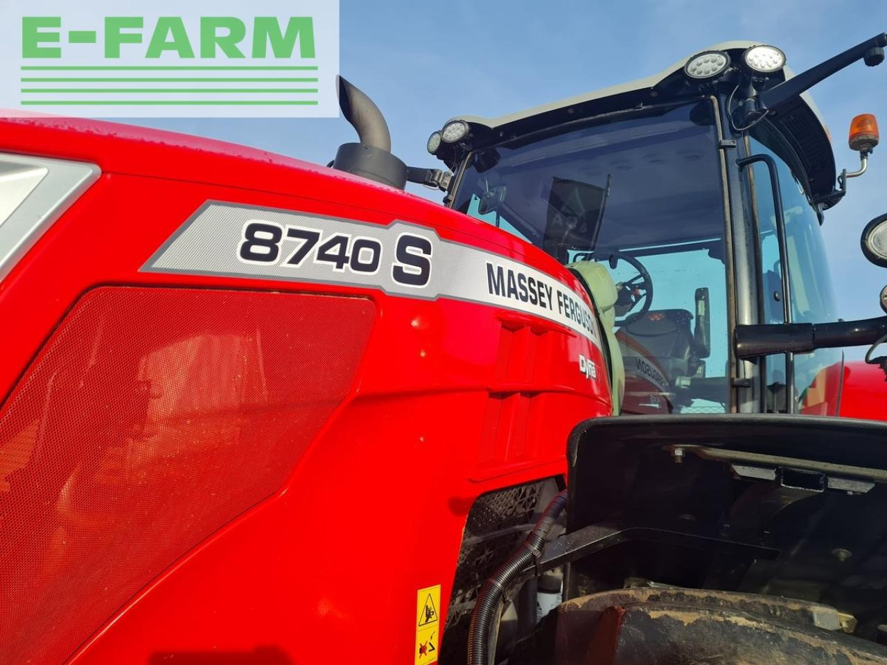Massey Ferguson mf 8740 s efficient - Tractor: foto 3 Massey Ferguson mf 8740 s efficient - Tractor: foto 3