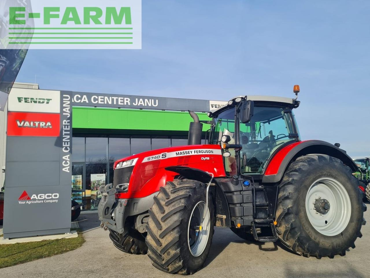 Massey Ferguson mf 8740 s efficient - Tractor: foto 1 Massey Ferguson mf 8740 s efficient - Tractor: foto 1