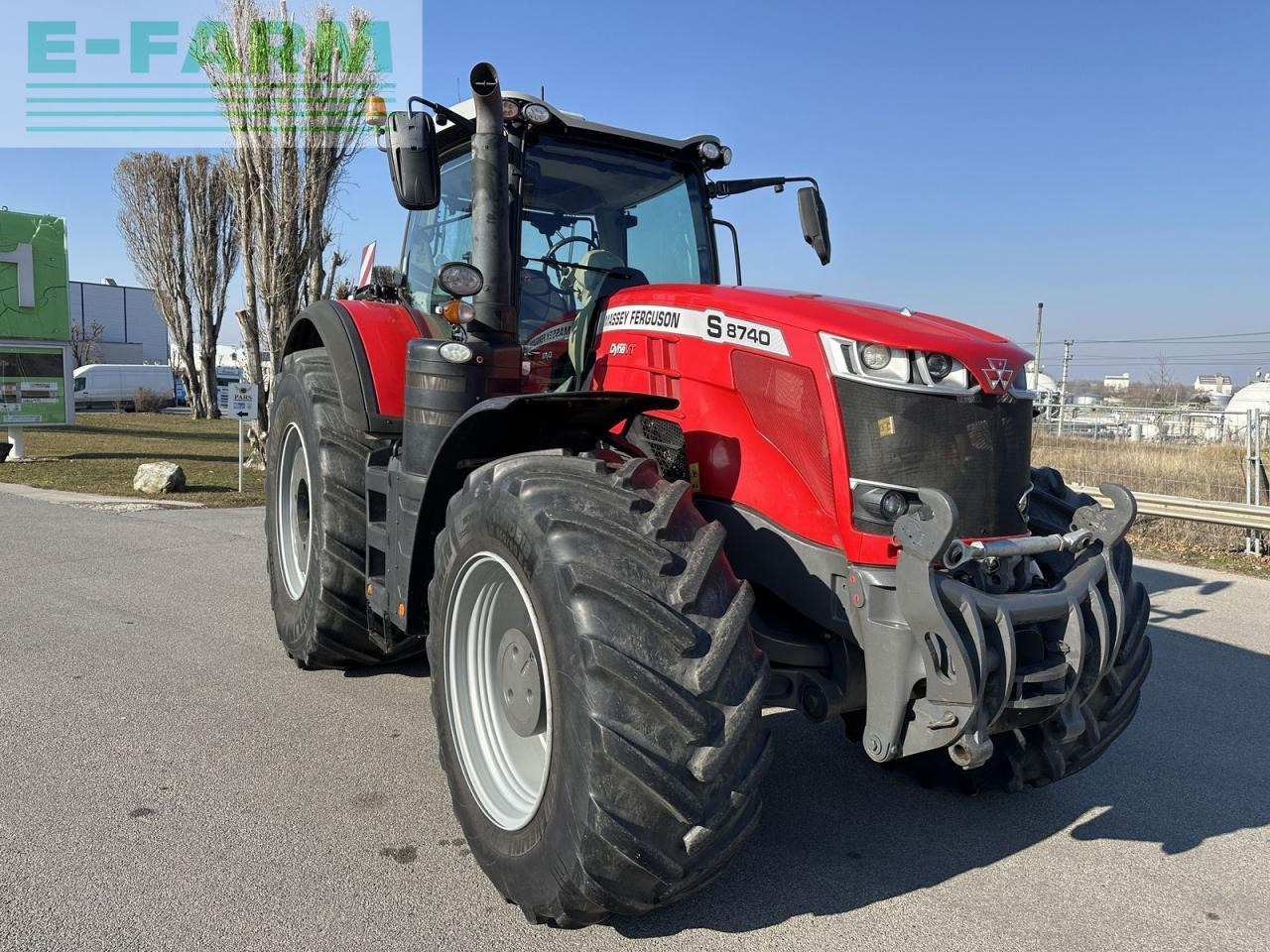 Massey Ferguson mf 8740 s (stage v) - Tractor: foto 1 Massey Ferguson mf 8740 s (stage v) - Tractor: foto 1