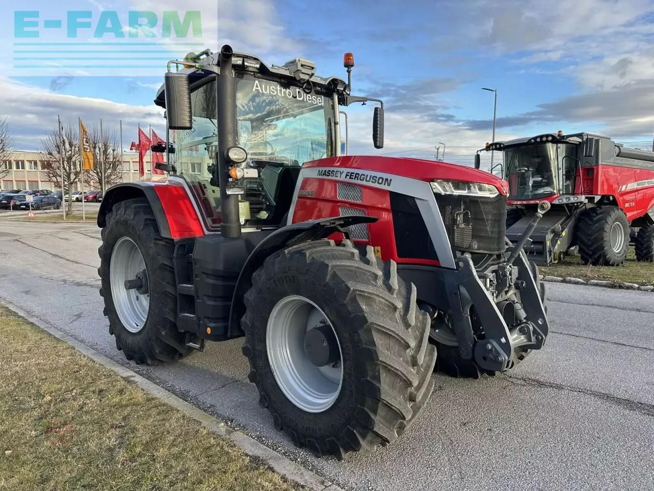 Massey Ferguson mf 8s.245 - Tractor: foto 1 Massey Ferguson mf 8s.245 - Tractor: foto 1