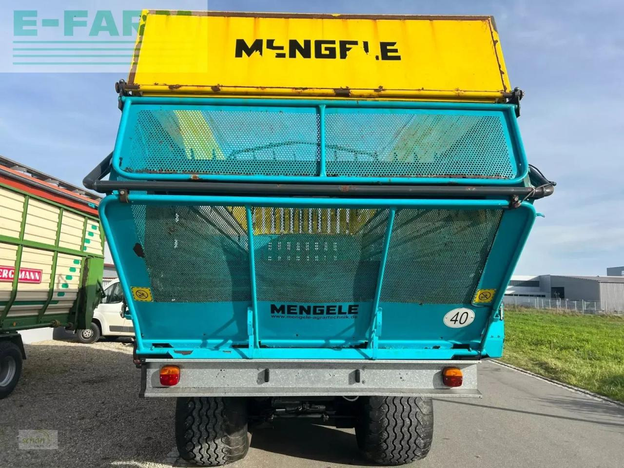 Mengele rotobull 6000/2 mit 700/45-22,5 bereifung und nachlauflenkung - Remolque autocargador: foto 5 Mengele rotobull 6000/2 mit 700/45-22,5 bereifung und nachlauflenkung - Remolque autocargador: foto 5