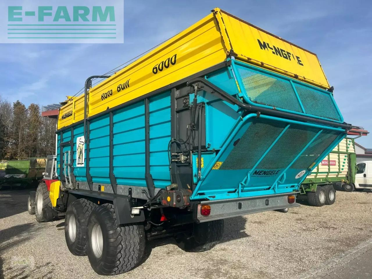 Mengele rotobull 6000/2 mit 700/45-22,5 bereifung und nachlauflenkung - Remolque autocargador: foto 4 Mengele rotobull 6000/2 mit 700/45-22,5 bereifung und nachlauflenkung - Remolque autocargador: foto 4