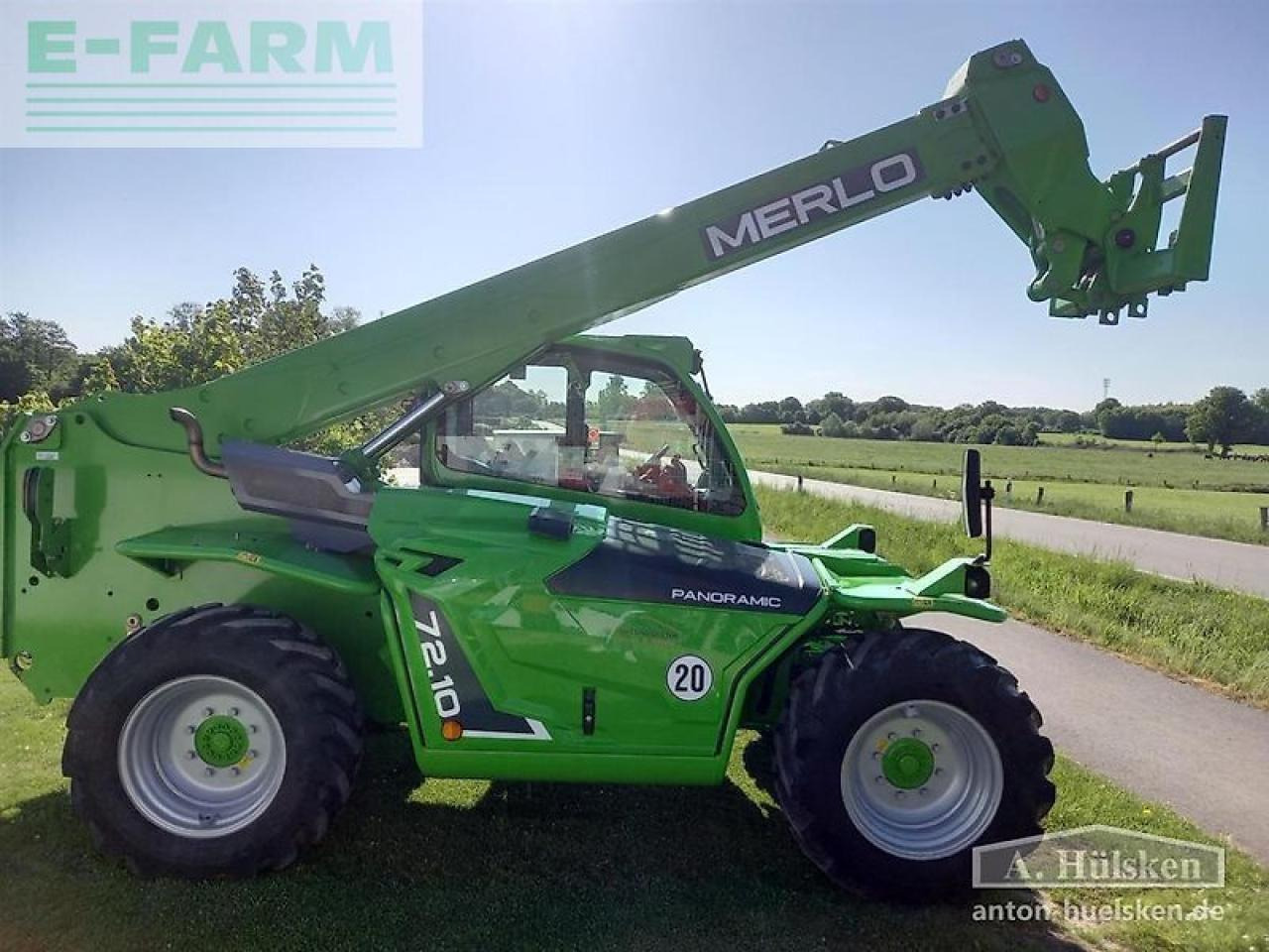 Merlo p72.10plus - Manipulador telescópico: foto 5 Merlo p72.10plus - Manipulador telescópico: foto 5