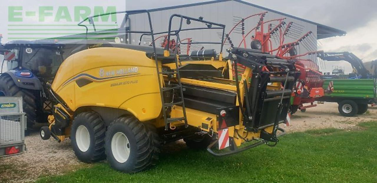 New Holland bb 1270 plus/loopmaster/großpacken/bigballen - Empacadora de pacas cuadradas: foto 2 New Holland bb 1270 plus/loopmaster/großpacken/bigballen - Empacadora de pacas cuadradas: foto 2