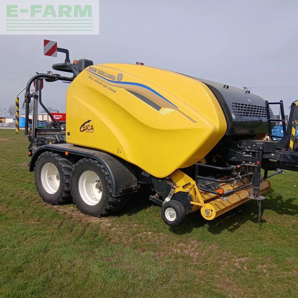 New Holland roll-baler 125 - Empacadora de pacas cuadradas: foto 1 New Holland roll-baler 125 - Empacadora de pacas cuadradas: foto 1