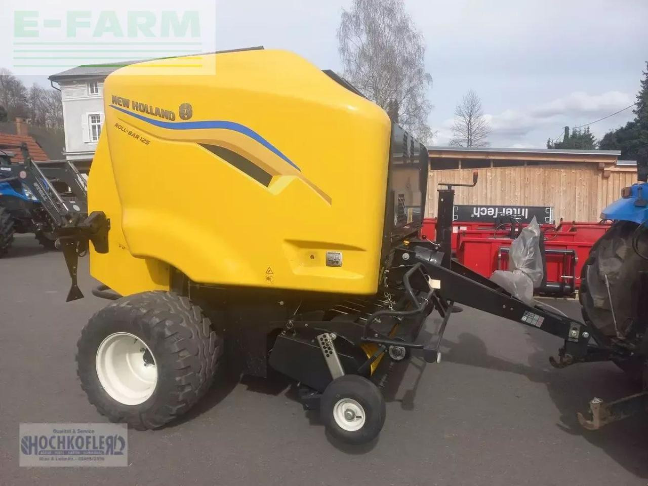 New Holland roll bar 125 - Empacadora de pacas cuadradas: foto 4 New Holland roll bar 125 - Empacadora de pacas cuadradas: foto 4