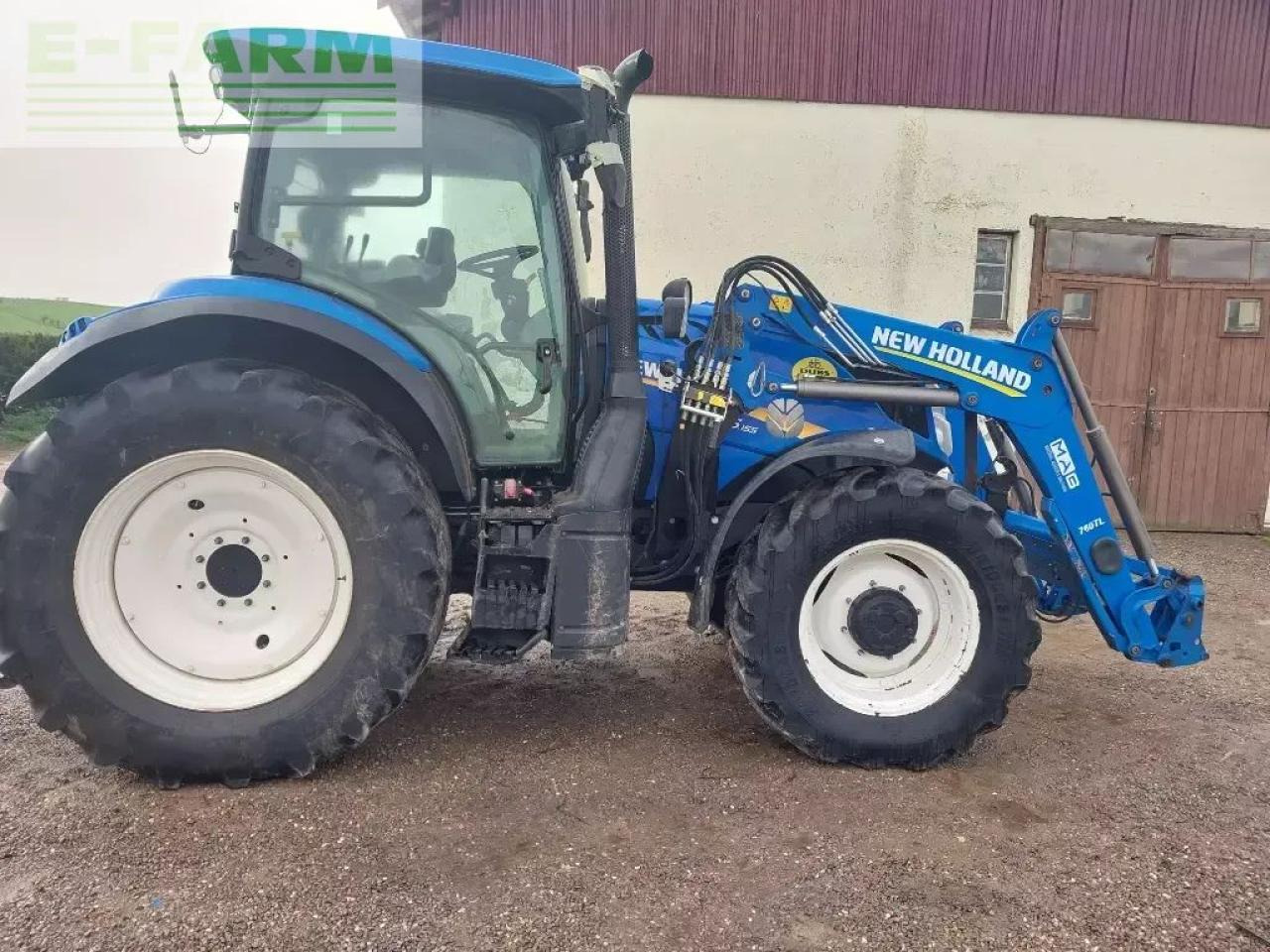New Holland t6.155 - Tractor: foto 2 New Holland t6.155 - Tractor: foto 2