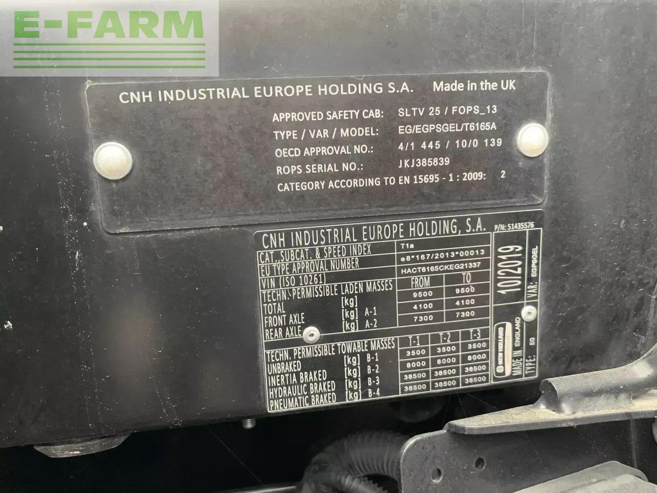 Tractor New Holland t6.165 autocommand t4b: foto 6 Tractor New Holland t6.165 autocommand t4b: foto 6