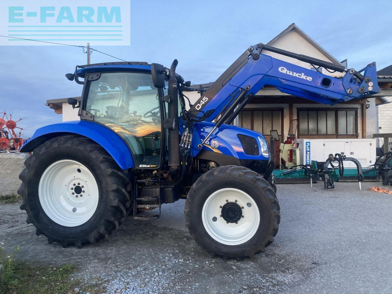 New Holland t6020 elite Elite - Tractor: foto 2 New Holland t6020 elite Elite - Tractor: foto 2