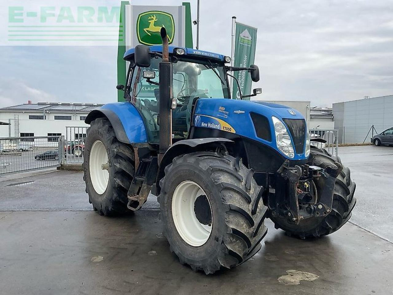 New Holland t7050 - Tractor: foto 2 New Holland t7050 - Tractor: foto 2