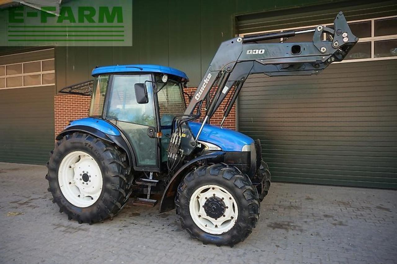 New Holland td80d mit quicke frontlader D - Tractor: foto 1 New Holland td80d mit quicke frontlader D - Tractor: foto 1