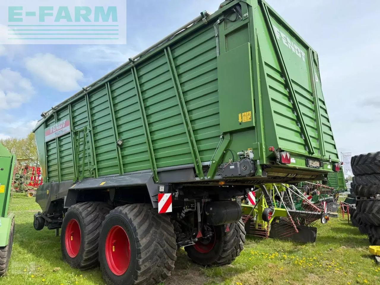 Fendt tigo 75 vr mit 800-er bereifung, laderaumabdeckung und dosierwalzen - Otros: foto 2 Fendt tigo 75 vr mit 800-er bereifung, laderaumabdeckung und dosierwalzen - Otros: foto 2