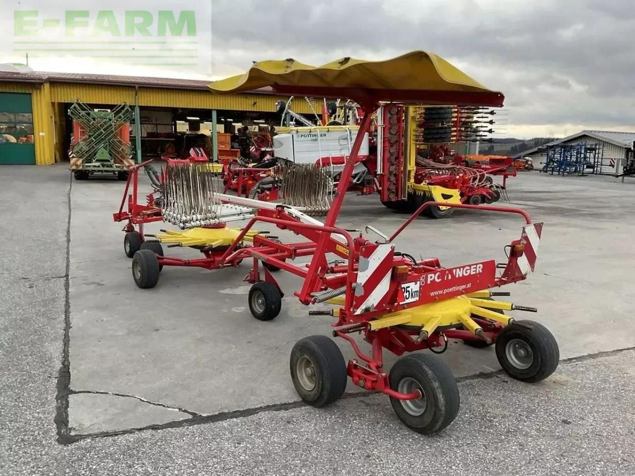 Pöttinger Top 611 - Henificadora: foto 4 Pöttinger Top 611 - Henificadora: foto 4