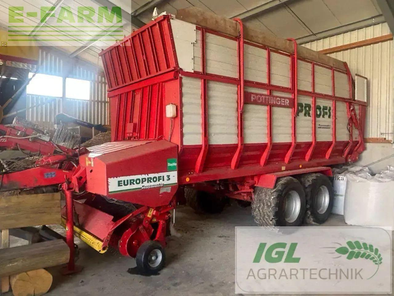 Pöttinger europrofi 3 - Remolque autocargador: foto 4 Pöttinger europrofi 3 - Remolque autocargador: foto 4