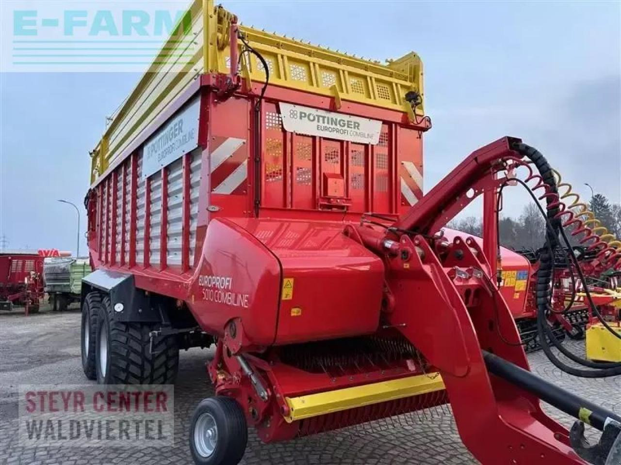 Pöttinger europrofi 5010 d - Remolque autocargador: foto 4 Pöttinger europrofi 5010 d - Remolque autocargador: foto 4