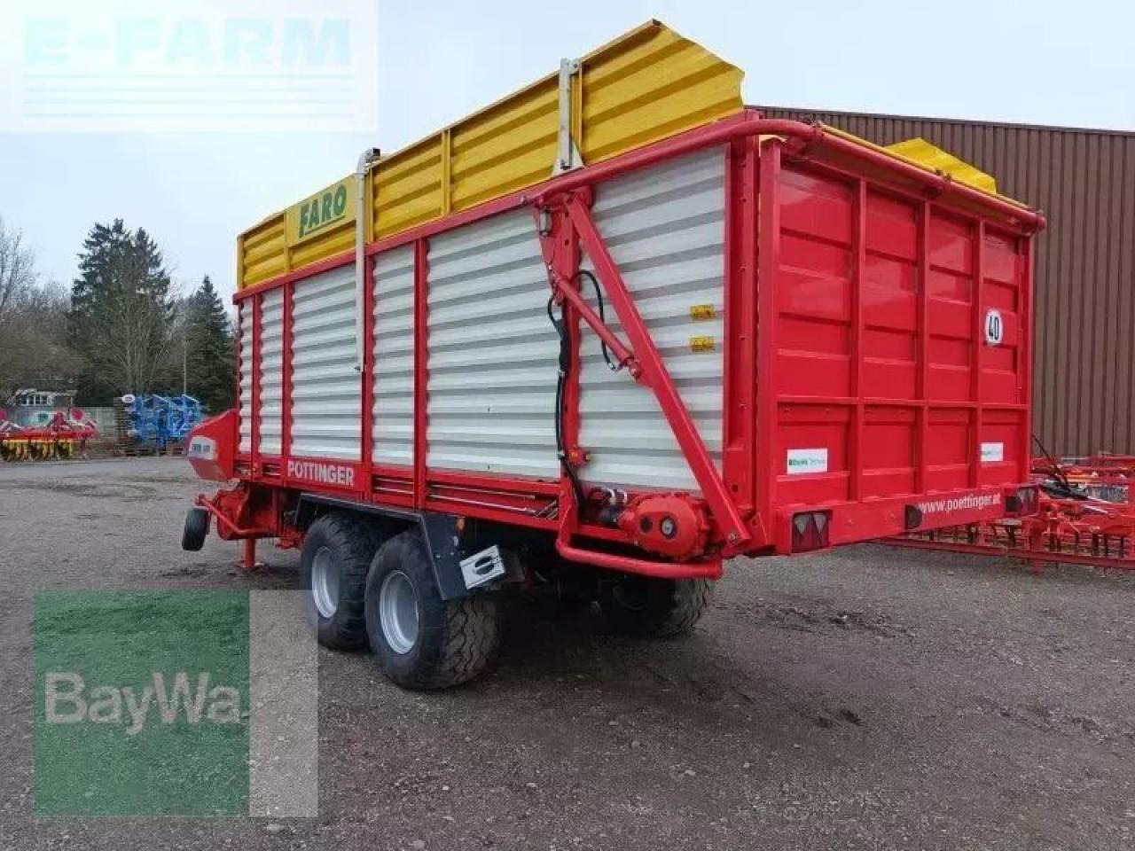 Pöttinger ladewagen faro 4000 l - Remolque autocargador: foto 4 Pöttinger ladewagen faro 4000 l - Remolque autocargador: foto 4