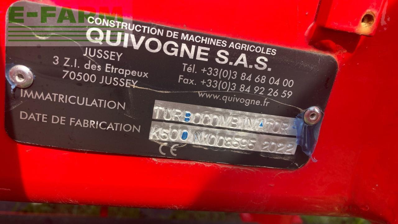 Combinado de siembra Quivogne Turbokombinator 500: foto 9