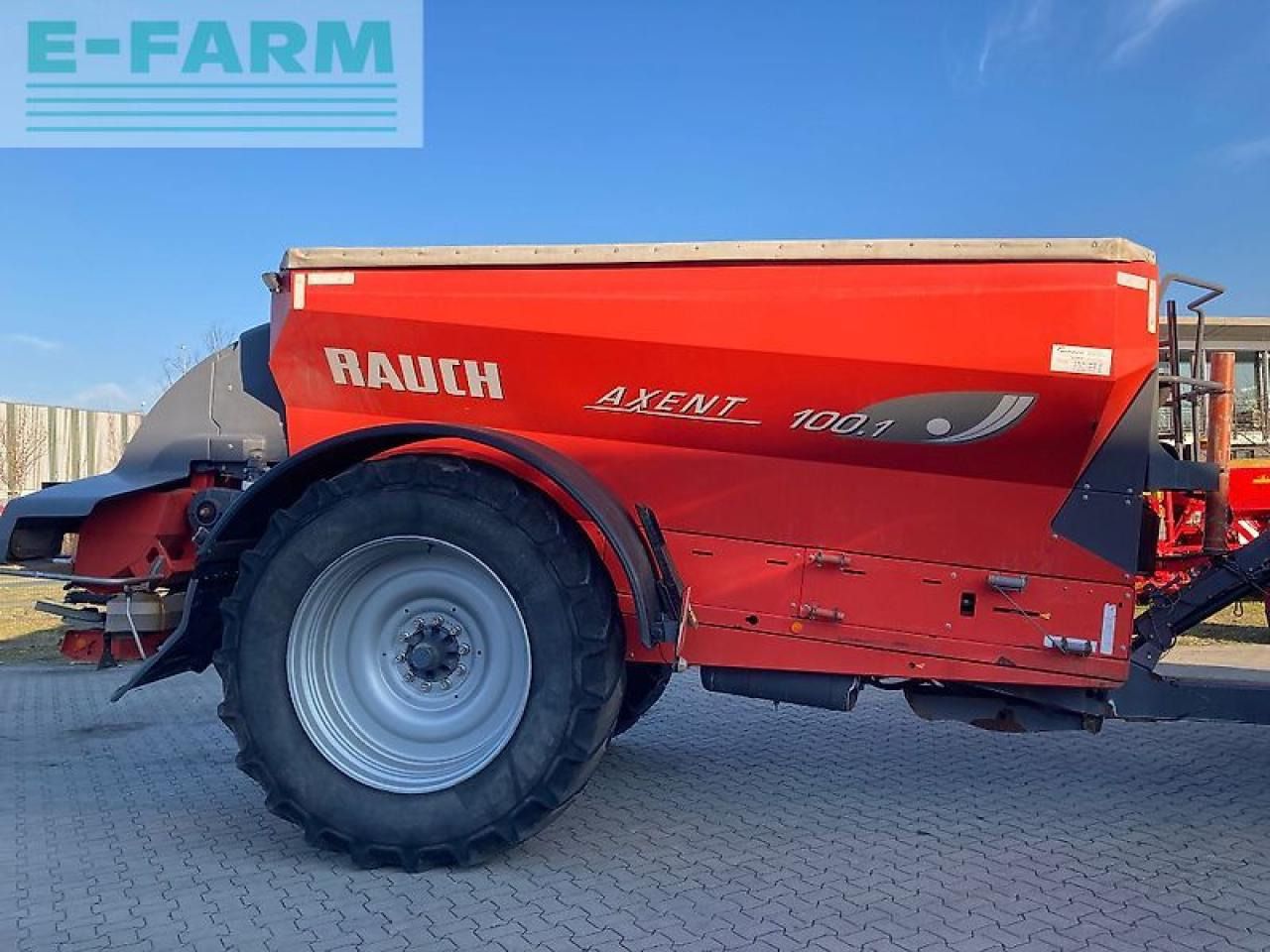 Rauch axent 100.1 - Esparcidor de fertilizantes: foto 1 Rauch axent 100.1 - Esparcidor de fertilizantes: foto 1
