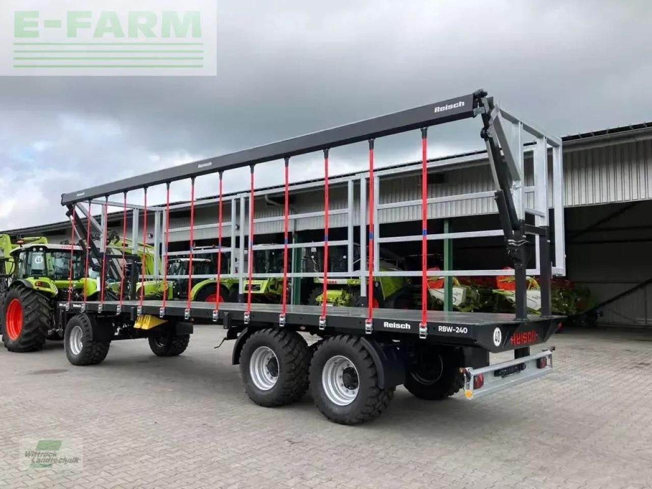 Reisch rbw-240 - Remolque plataforma agrícola: foto 3 Reisch rbw-240 - Remolque plataforma agrícola: foto 3