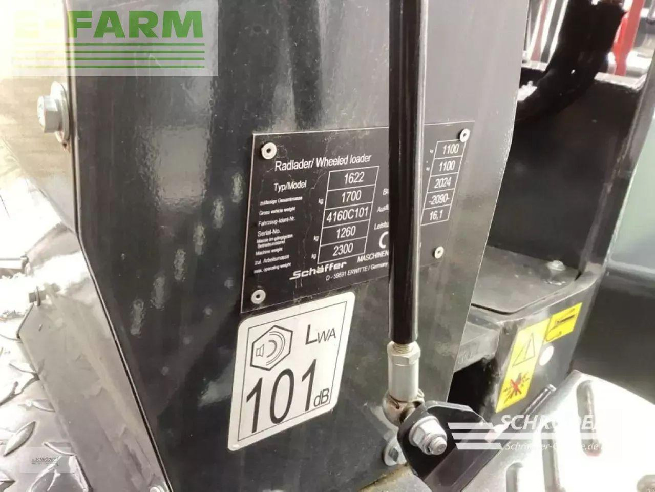 Schäffer 1622 - Cargadora de ruedas: foto 4 Schäffer 1622 - Cargadora de ruedas: foto 4