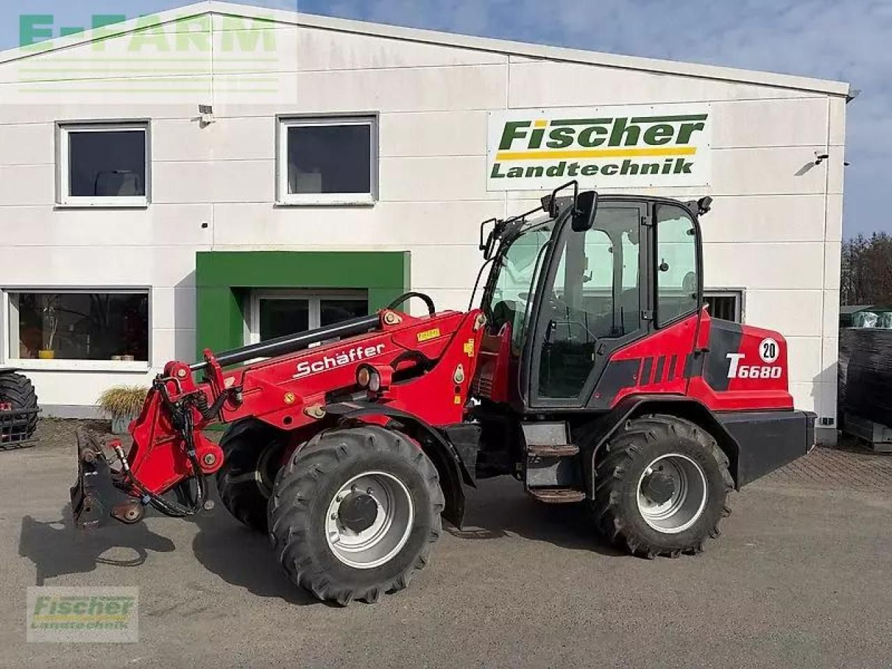 Schäffer 6680 t-2 - Cargadora de ruedas: foto 1 Schäffer 6680 t-2 - Cargadora de ruedas: foto 1