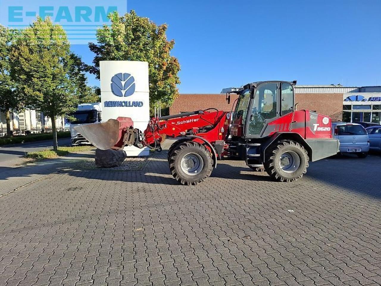 Schäffer 8620t - 2 teleskopradlader 40km/h, klima, 95 kw - Cargadora de ruedas: foto 1 Schäffer 8620t - 2 teleskopradlader 40km/h, klima, 95 kw - Cargadora de ruedas: foto 1