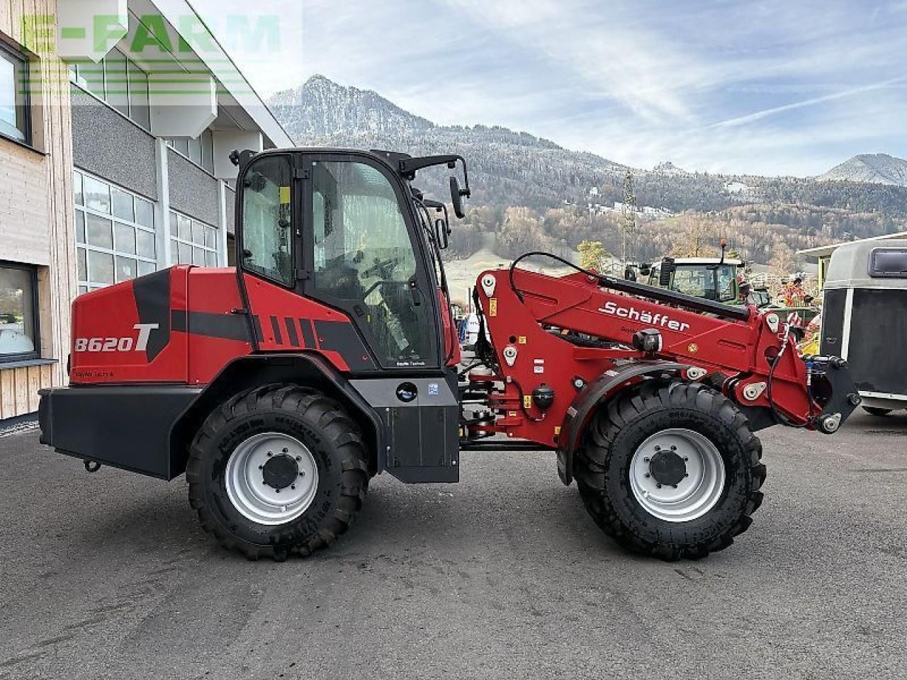 Schäffer 8620t teleradlader - Cargadora de ruedas: foto 4 Schäffer 8620t teleradlader - Cargadora de ruedas: foto 4