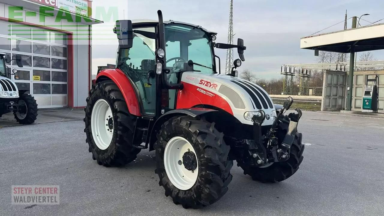 Steyr 4085 kompakt et profi - Tractor: foto 1 Steyr 4085 kompakt et profi - Tractor: foto 1