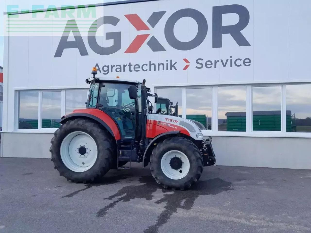 Steyr 4115 multi komfort - Tractor: foto 1 Steyr 4115 multi komfort - Tractor: foto 1