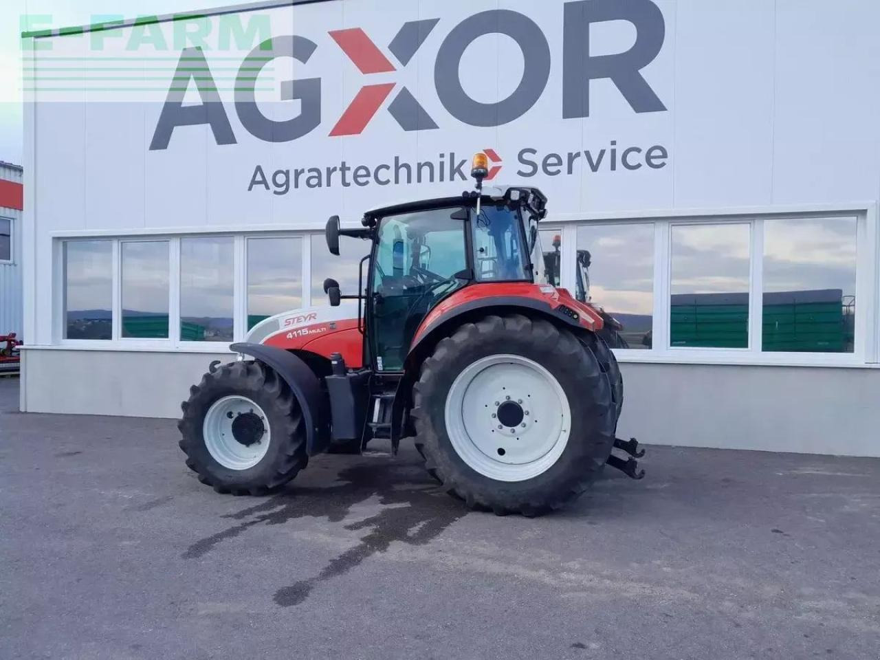 Steyr 4115 multi komfort - Tractor: foto 3 Steyr 4115 multi komfort - Tractor: foto 3