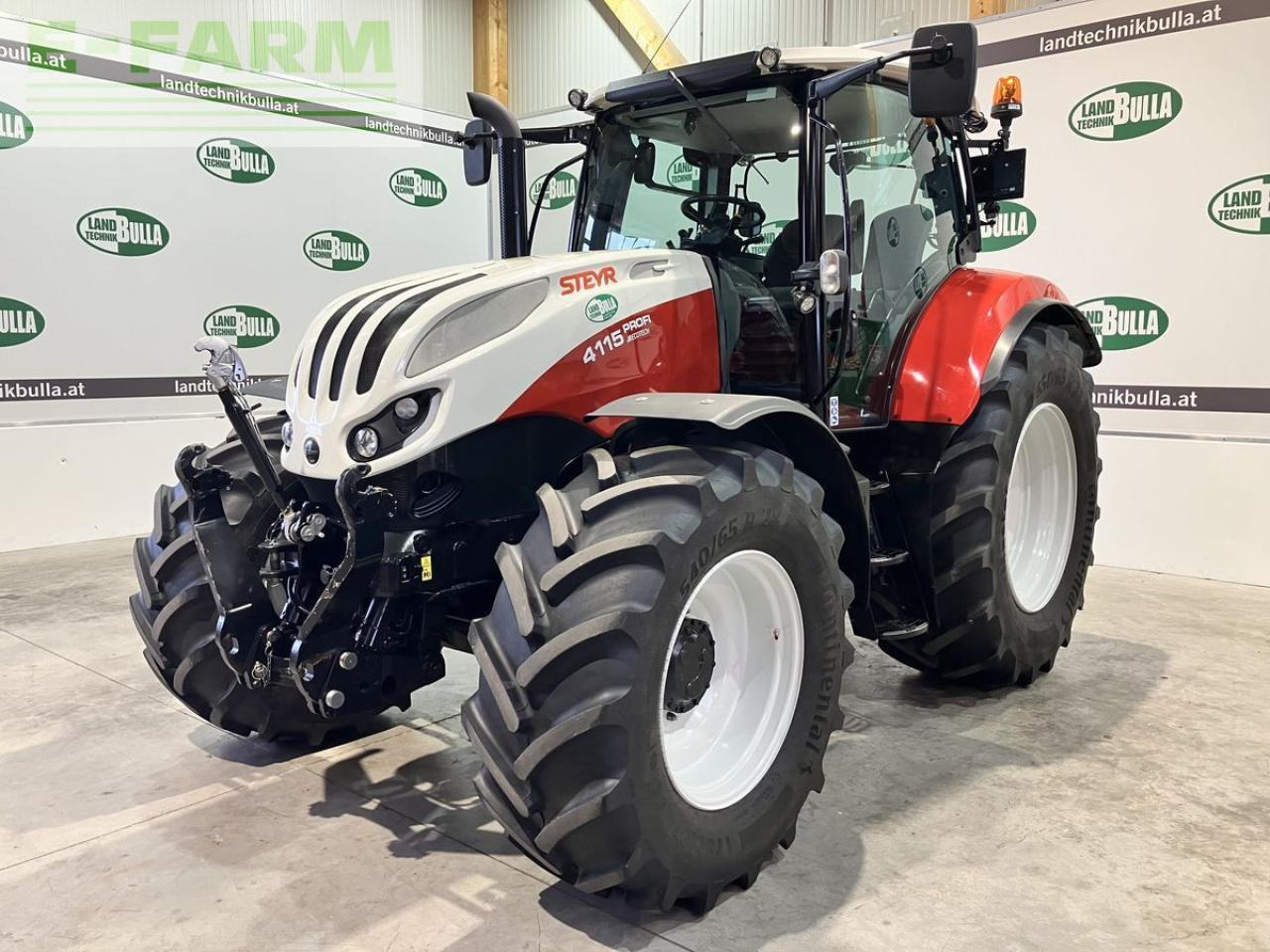 Steyr 4115 profi - Tractor: foto 1 Steyr 4115 profi - Tractor: foto 1