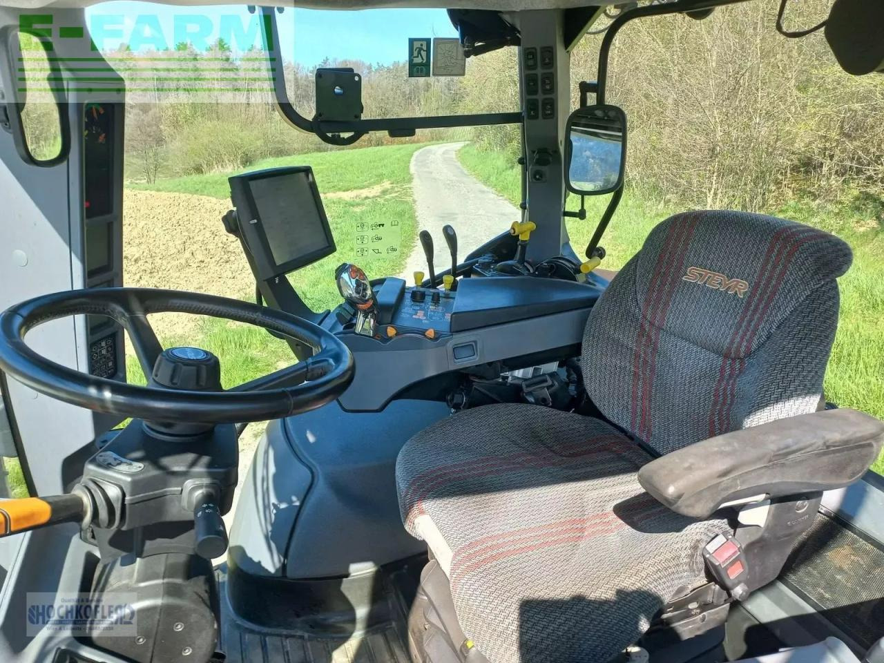Tractor Steyr 4130 expert cvt CVT: foto 6