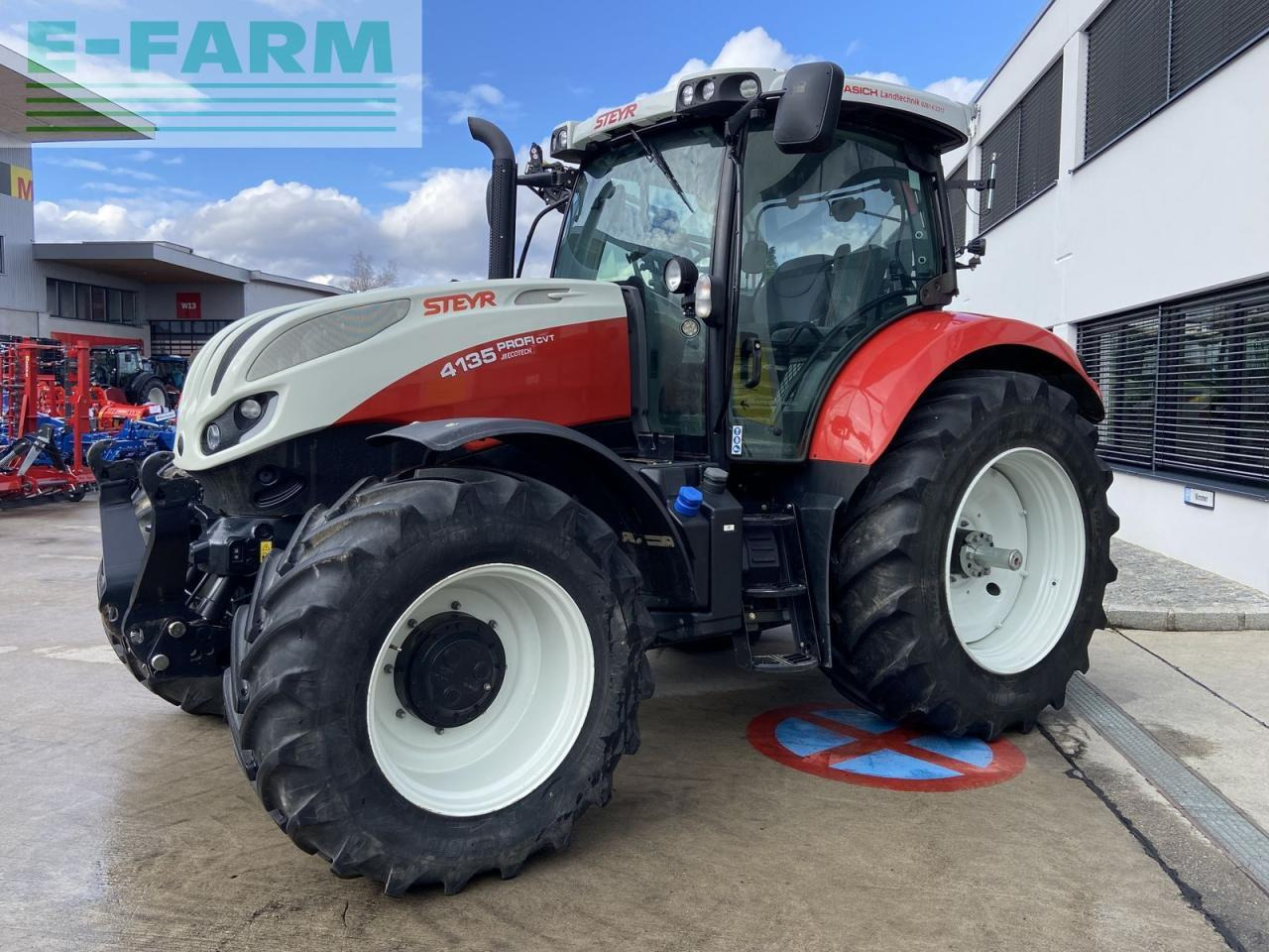 Steyr 4135 profi cvt CVT - Tractor: foto 5 Steyr 4135 profi cvt CVT - Tractor: foto 5