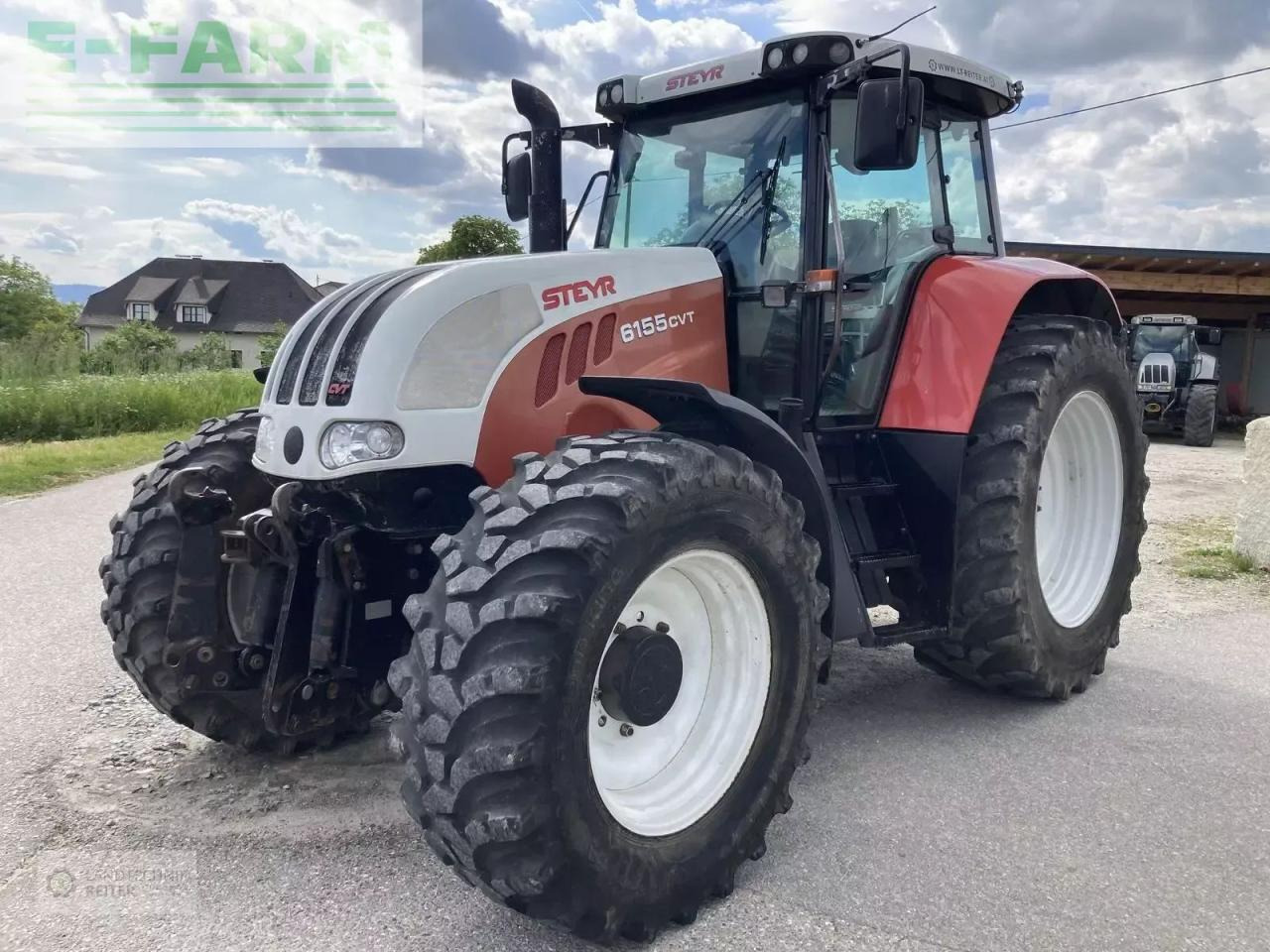 Steyr 6155 cvt komfort - Tractor: foto 1 Steyr 6155 cvt komfort - Tractor: foto 1