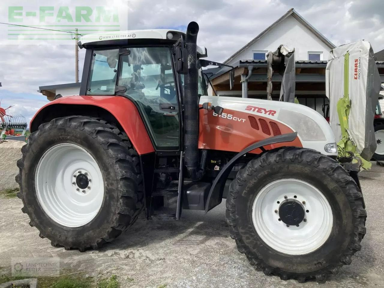Steyr 6155 cvt komfort - Tractor: foto 4 Steyr 6155 cvt komfort - Tractor: foto 4