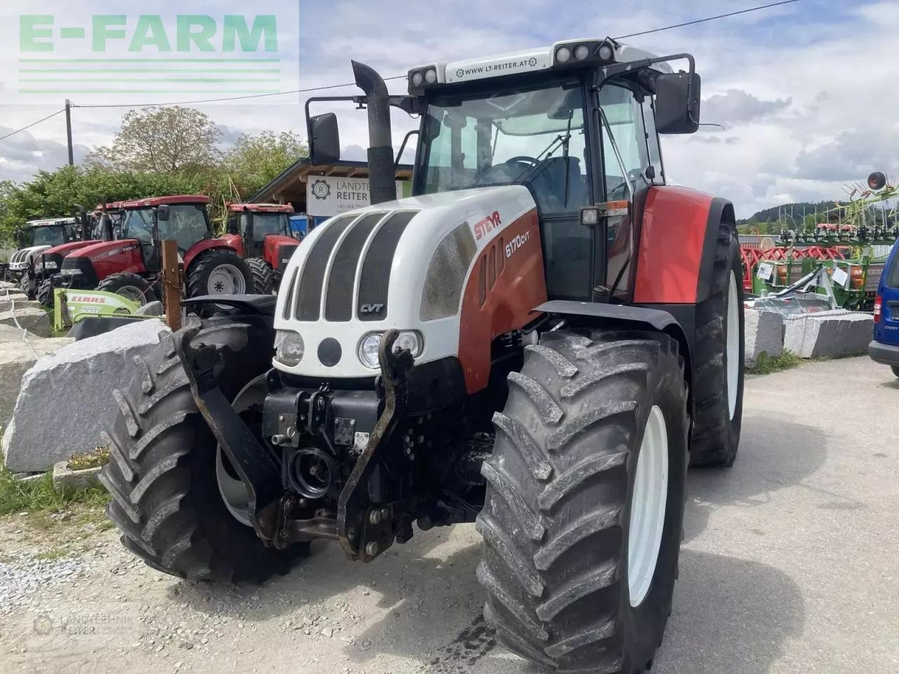 Steyr 6170 cvt profimodell - Tractor: foto 1 Steyr 6170 cvt profimodell - Tractor: foto 1