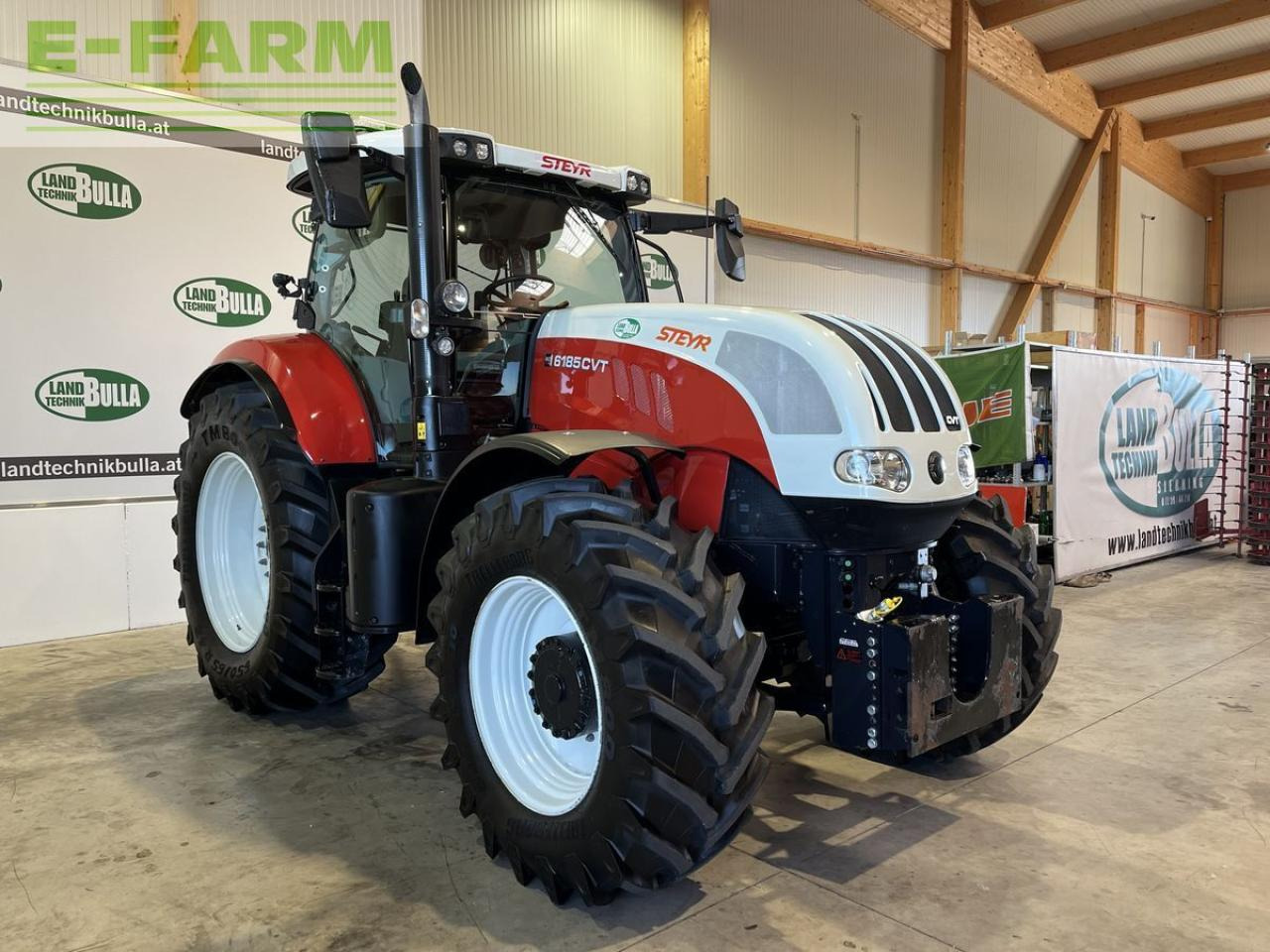Steyr 6185 cvt hi-escr komfort - Tractor: foto 4 Steyr 6185 cvt hi-escr komfort - Tractor: foto 4