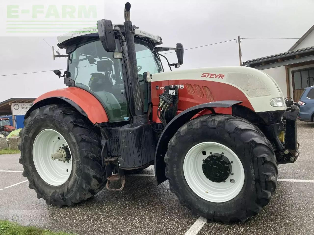 Steyr 6185 cvt profi - Tractor: foto 4 Steyr 6185 cvt profi - Tractor: foto 4