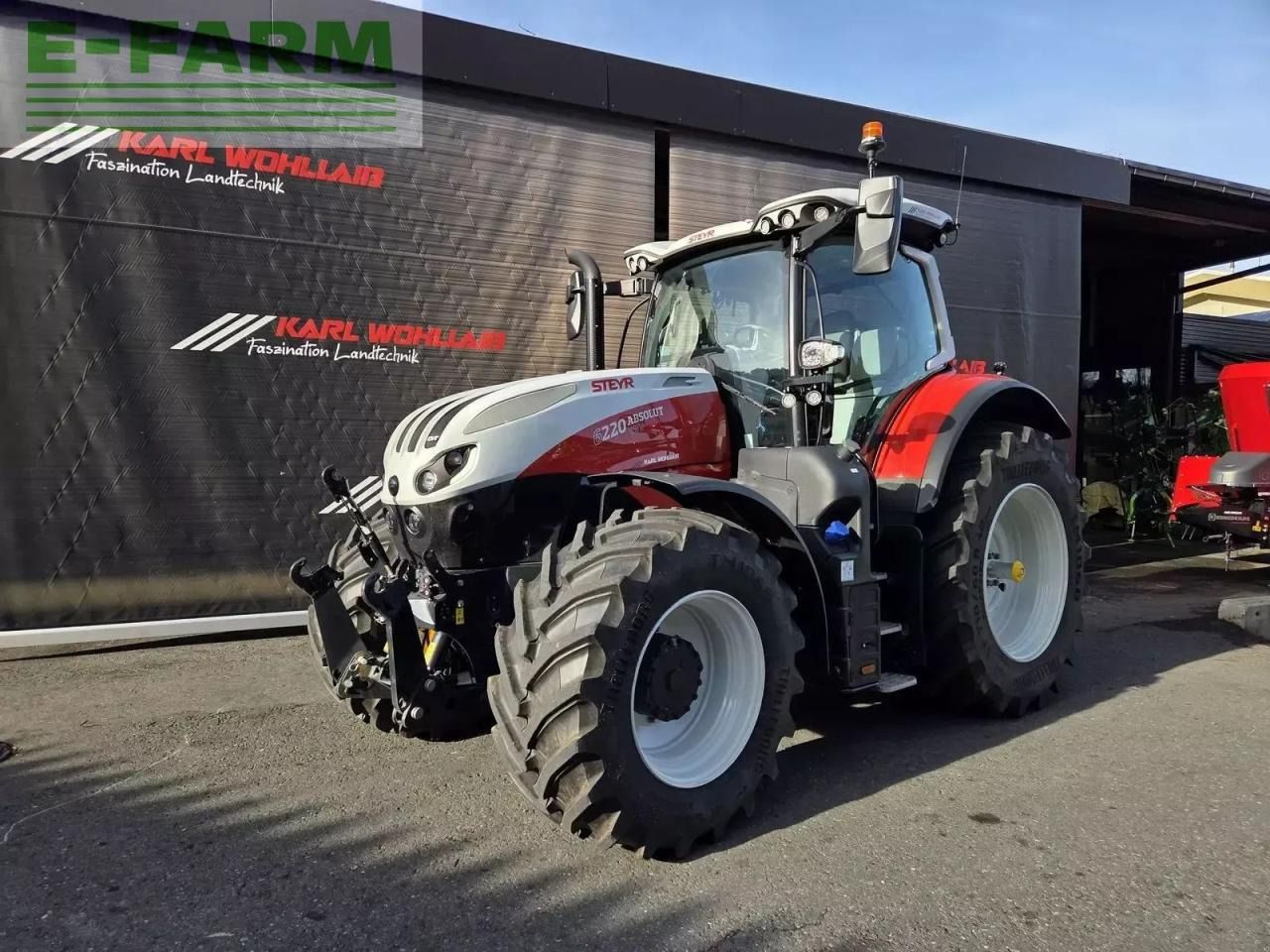 Steyr 6220 absolut cvt - Tractor: foto 4 Steyr 6220 absolut cvt - Tractor: foto 4