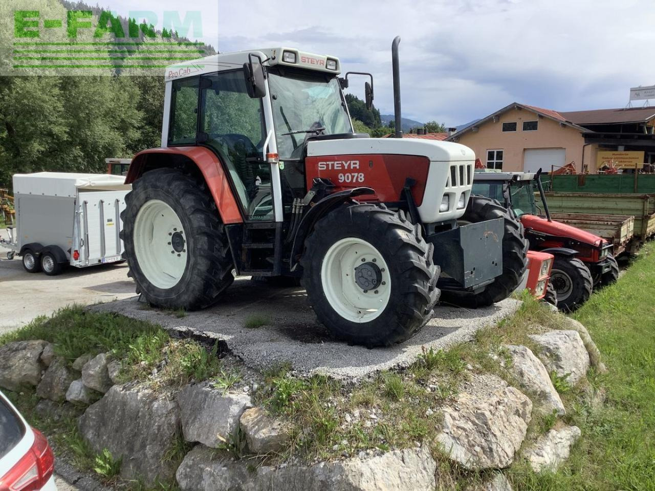 Steyr 9078 a t - Tractor: foto 1 Steyr 9078 a t - Tractor: foto 1